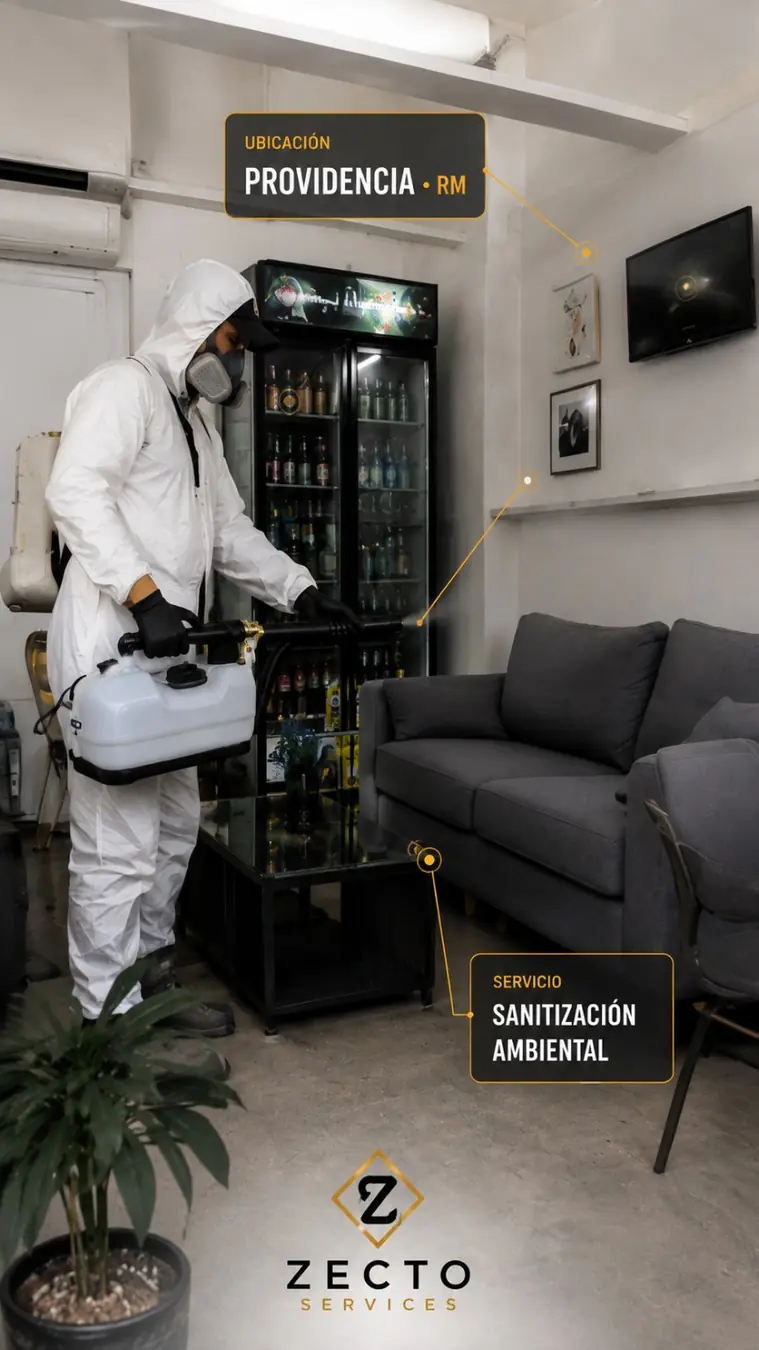 Sanitización ambiental en Providencia